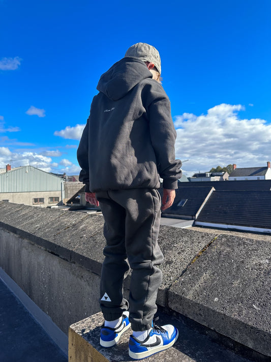Boys dark grey joggers